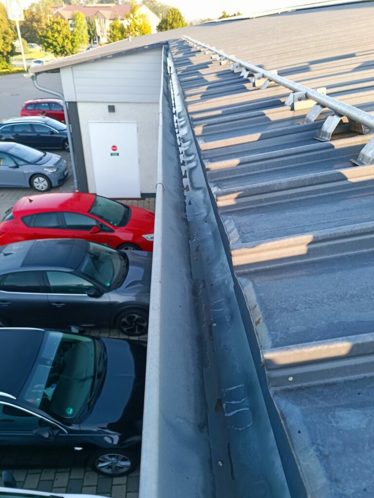 Dachrinnenreinigung durch tsc gebäudedienste